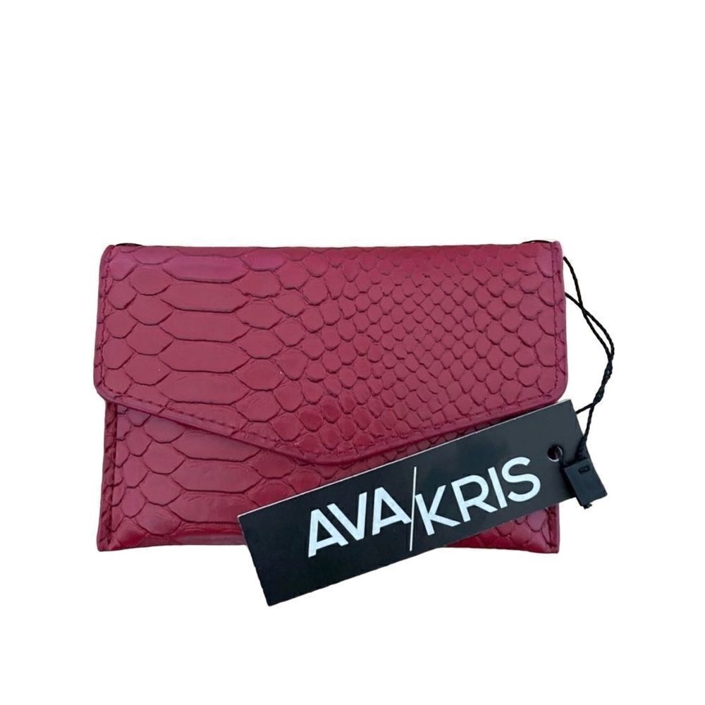 Ava/Kris Coin Bag with Gold Strap NWT